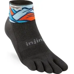 Injinji Trail Midweight MINI-Crew Slopes M - Running-Socken für Herren, mit nahtloser Zehenkonstruktion für maximalen Komfort und ideale Passform auf Trails.