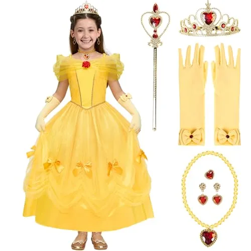 Spooktacular Creations Child Girl Yellow Princess Costume