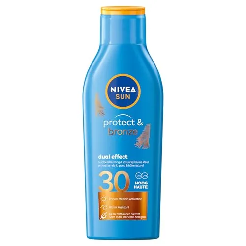 Nivea Protect & Bronze Sonnenschutzmilch LSF 30, 200 ml