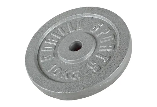 GORILLA SPORTS Hantelscheiben Set/Einzeln, 0,5kg-30kg Gewichte, 30/31mm, Gewichtsscheiben, Gusseisen