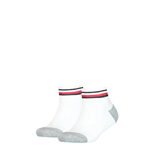 Tommy Hilfiger Iconic Kids' Sports Quarter Socks (2 pack) von Tommy Hilfiger