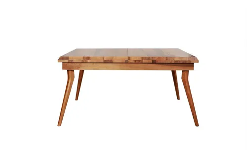 Holztisch Modern 160x100cm – Ausziehbarer Esstisch für bis zu 6 Personen - Moderner Esstisch aus hochwertigem Holz, ideal für das Esszimmer. Ausziehbar für flexibles Platzangebot, Maße: 160x100x79 cm. Perfekt für gesellige Abende!