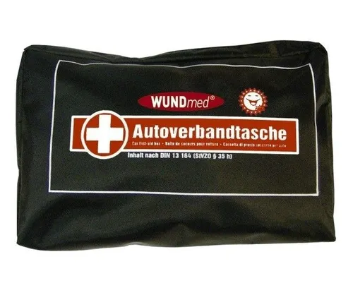 WundMed Autoverbandtasche 44teilig DIN 13 164 Verbandtasche Kasten MHD 09/2024