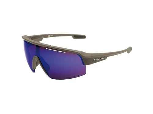 Cratoni C-MATIC COLOR+ SPORT Fahrradbrille - Sportbrille mit COLOR+ Technologie für glasklare Sicht und 100% UV-Schutz. Der Super-Flex-Halbrahmen sorgt für perfekten Sitz ohne Druckstellen.