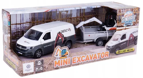 VW transporter przyczepa koparka 27cm 520458 54395 HKG 8713219554395
