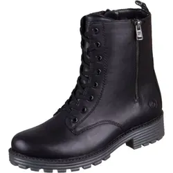 Remonte Damen D0W71 Stiefelette - Schwarz, 38 EU - Wanderschuhe aus echtem Leder mit wärmender Thermozwischensohle und herausnehmbarer Einlegesohle für optimalen Komfort und Wärme.