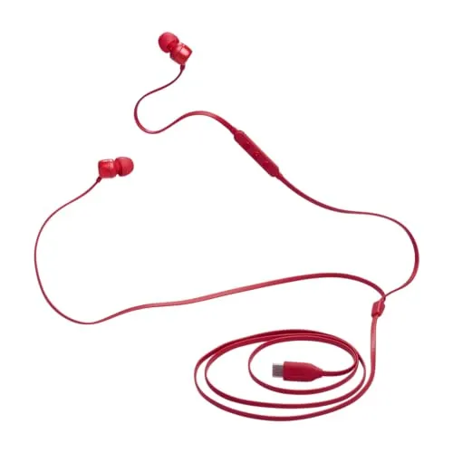 JBL Tune 310C In-Ear-Kopfhörer - Leichte In-Ear-Kopfhörer mit JBL Pure Bass Sound. USB-C-Anschluss für vielseitige Kompatibilität und integriertes Mikrofon für einfache Anrufe. Ideal für Musikgenuss unterwegs und im Alltag.