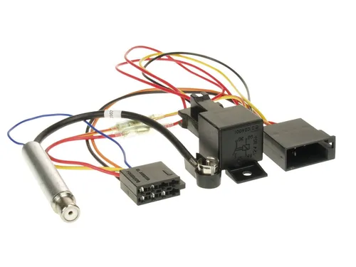 Radio-Adapterkabel ISO-ISO VW mit Phantomeinspeisung und Relais