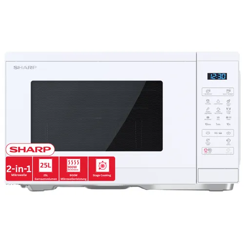 SHARP YC-MG252AE-C Mikrowelle mit Grill