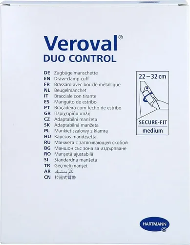 VEROVAL duo control Zugbügelmanschette M 22-32 cm 1 St von Paul Hartmann