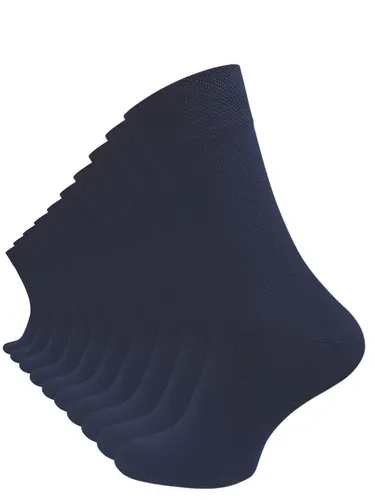 Cotton Prime® Socken Gesundheitssocken aus Baumwolle (10-Paar) ohne störende Naht
