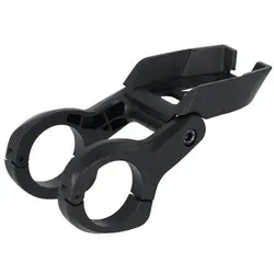 XLC BV-X12 Kiox Central Mount Lenkeradapter für Bosch Display Ø 31,8/35 mm, schwarz