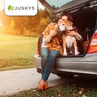 Juskys Hundetransportbox Lassie M von Juskys