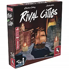 Rival Cities - englisch - Gesellschaftsspiel über das 16. Jahrhundert, strategisch und spannend, ideal für Spielabende mit Freunden.