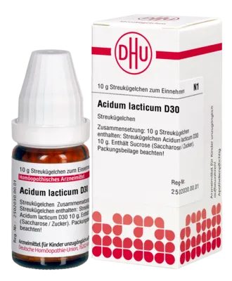 DHU-Arzneimittel GmbH & Co. KG ACIDUM LACTICUM D 30 Globuli 10 g 04200888