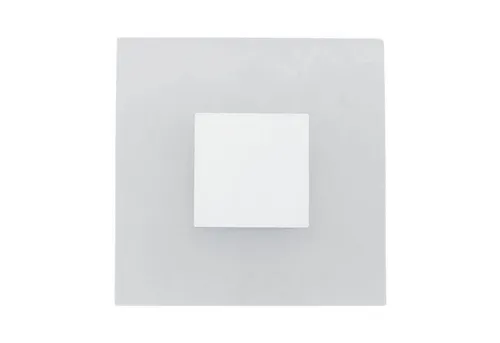 Lucande LED Wandleuchte Berlind, Modernes Design - Lampen - Stilvolle LED-Wandleuchte mit opalweißer Kunststoffscheibe und Nickel-Element, ideal für eine wohnliche Atmosphäre.