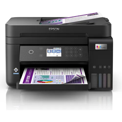 Epson EcoTank ET-3850 - A4 3in1 Multifunktionsdrucker, hohe Druckauflösung und kostengünstige Tinte für bis zu 14.000 Seiten