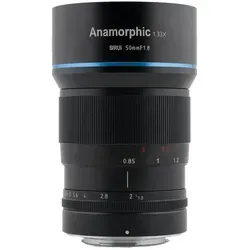 SIRUI 50 mm F1,8 Anamorphotisches Cine-Objektiv für X-T4/X-H2S - Objektiv für Spiegelreflexkameras mit echtem Kinoformat 2,4:1 für atemberaubende Breitbildaufnahmen und kreative Kontrolle dank schneller Blende F1.8.