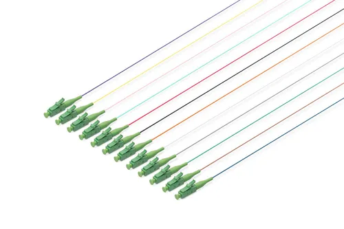 Digitus Durchgefärbte LC/APC Simplex OS2 Pigtails in grün von DIGITUS