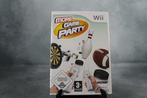 More Game Party (Nintendo Wii) - Versiegelt und WATA ready - Games für Nintendo Wii, bietet eine Vielzahl von Minispielen für unvergessliche Partys mit Freunden.