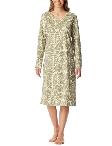 Schiesser Damen Nachthemd Langarm Bigshirt mit Taschen von Schiesser