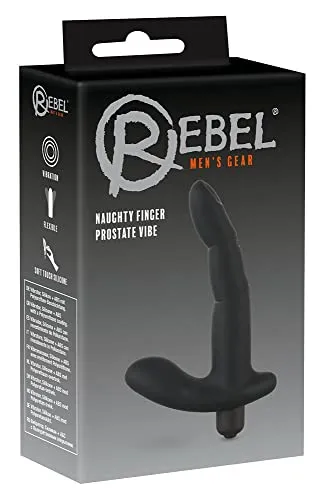 Orion Rebel Prostata-Massagegeräte Schwarz 13,9 cm