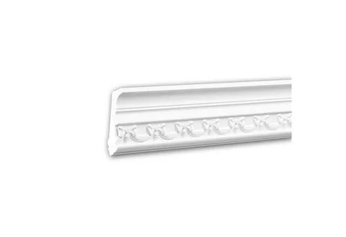Profhome Deckenprofil 150186 Eckleiste aus Polyurethan - Elegante Eckleiste aus hochwertigem Polyurethan, 2 m lang, ideal für stilvolle Raumgestaltungen. Leicht und robust, perfekt für Innen- und Außenbereiche.