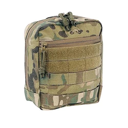 Tasmanian Tiger TT Tac Pouch 6 - Modulare Universal Zusatz-Tasche - Praktische Innentasche für technische Ausrüstung, ideal für den Einsatz mit MOLLE-Systemen. Gummi-Schlaufen und D-Ringe sorgen für optimale Organisation. Maße: 17 x 15 x 7 cm, Gewicht: ca. 240 g.