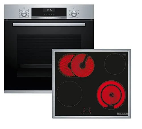 Bosch HBD631CS61 Einbau-Backofen-Set (autark), 59,4 cm breit, AutoPilot 10, Eco Clean Direct, Touch Select