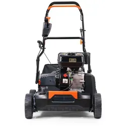 FUXTEC Benzin Vertikutierer FX-BV240 - Vertikutierer für effektives Rasenpflege, 3in1-Funktion mit 18 Klingen, 6 Arbeitstiefen und robustem Stahlgehäuse für Langlebigkeit und einfaches Handling.