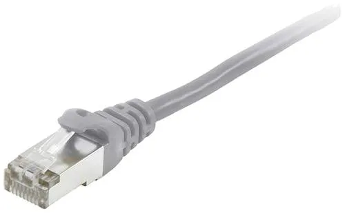 Equip 605504 RJ45 Netzwerkkabel, Patchkabel CAT 6 S/FTP 5.00m Grau vergoldete Steckkontakte 1St.