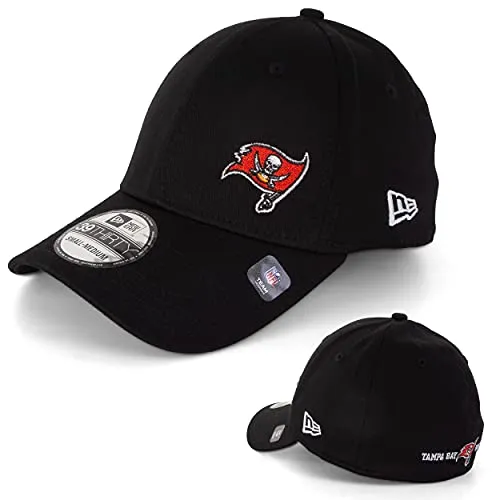 New Era 39THIRTY Cap in schwarz von New Era