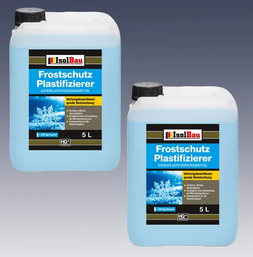 10L Beton-Zusatzmittel Frostschutz Plastifizierer Betonverflüssiger Verflüssiger