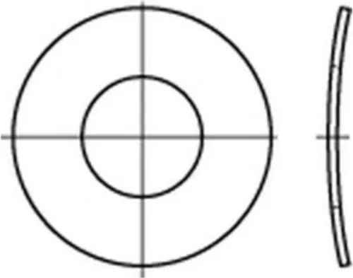 Reyher  137 Federscheibe A 2,6 verzinkt 3573-4896 (1000 Stück)