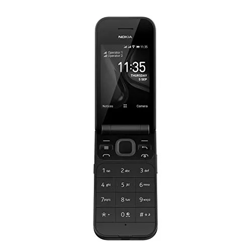 Nokia 2720 Flip - Klassisches Dual-SIM Klapphandy, 4G, WhatsApp & Facebook vorinstalliert, große Tasten für einfache Bedienung
