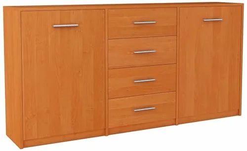 Vielseitige Kommode aus Erle – 177x75x35 cm für jedes Zimmer
