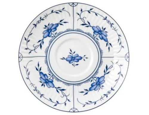 Königlich Tettau Porzellan Amina Strohblume Teeuntertasse groß 14,5 cm