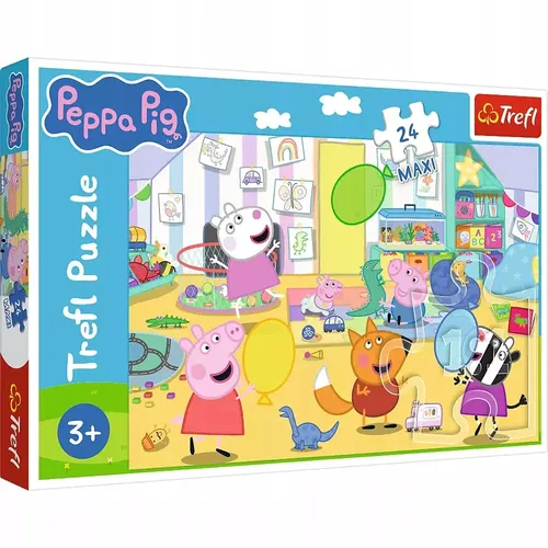Puzzle 24 Maxi Piękna Peppa TREFL Trefl 5900511143676