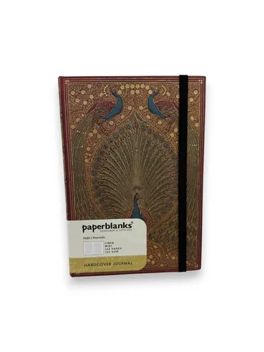 Produktbild Hafiz's Peacocks Sangorski & Sutcliffe Midi Lined Elastic Band 120 Gsm