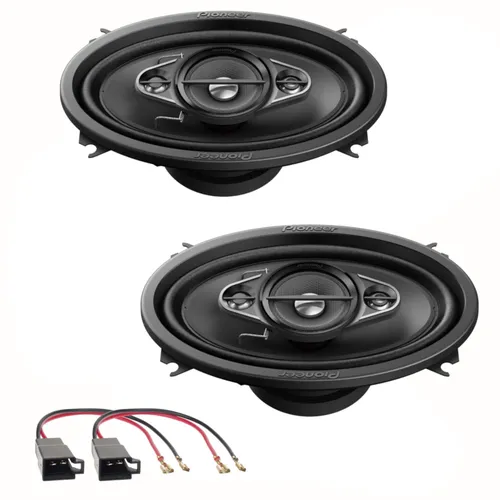 Pioneer TS-A4670F 10x15 cm 2 Wege Lautsprecher Einbauset Golf 1 vorne / hinten