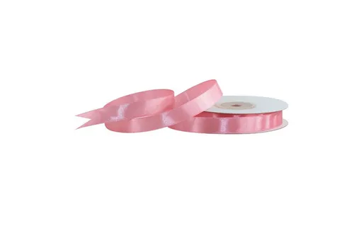 Creativery Satinband, Satinband 12mm x 25m Rolle Altrosa