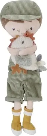 Kuschelpuppe Jim mit Huhn 35 cm - Puppen - Charmante Kuschelpuppe Jim mit Huhn, ideal zum Kuscheln und Spielen, aus hochwertigem, waschbarem Material, für Kinder ab 12 Monaten.