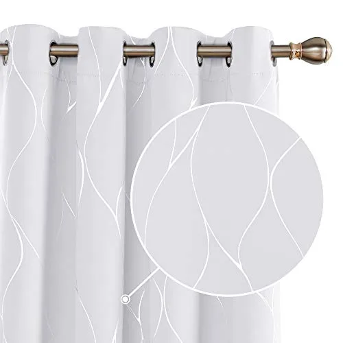 Vorhänge & Gardinen Silber von Deconovo