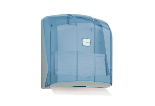 SANISMART Papierhandtuch SANISMART Handtuchspender FLORENCE für 400 Blatt C&V-Falz max. 25 cm