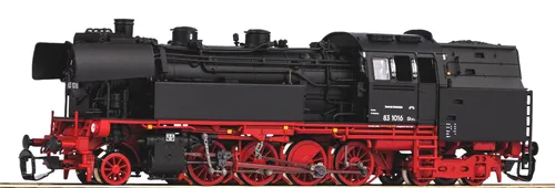 Piko 47122 Dampflok DR 83 1016 - Modelleisenbahnen, detailreiche Dampflok im Maßstab 1:120 für epische Zugfahrten der Deutschen Reichsbahn in Epoche III, ideal für Sammler und Modellbauer.