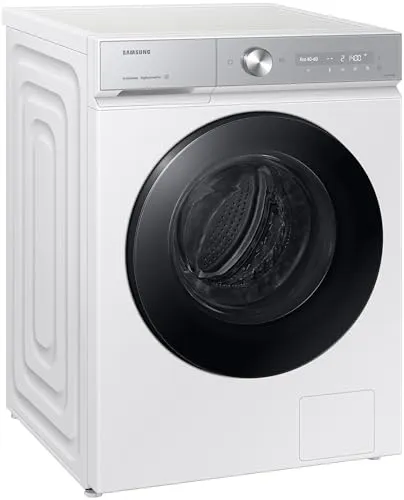 Samsung WW8400D BESPOKE Waschmaschine mit QuickDrive - Waschmaschine mit AI Wash, 9 kg Kapazität und bis zu 30 % Energieeinsparung – ideal für umweltbewusste Haushalte.