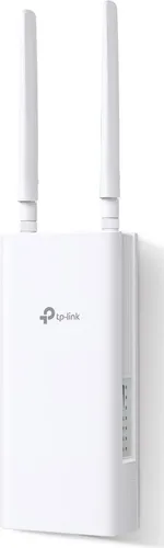 TP-Link TL-MR100 Outdoor 4G LTE Router - Robuster Router für Outdoor-Einsätze, bietet bis zu 300 Mbps kabellose Geschwindigkeit und ist wetterfest (IP65), ideal für Baustellen und temporäre Netzwerke.