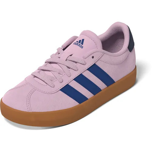 adidas Kid's VL Court 3.0 Sneaker 38 EU lila/braun in pink von adidas