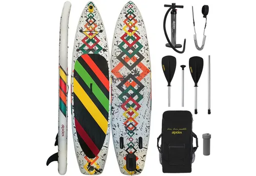 ALPIDEX SUP-Board ALPIDEX Stand Up Paddle Set SUP 320 Komplett Set belastbar bis 200 kg