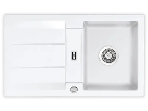 Systemceram Genea 87 Grönland Keramik-Spüle von systemceram